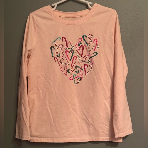 Cat & Jack Preworn Little Girls Longsleeve Top - Picture 1 of 3